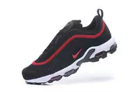 hommes nike air max 97 sneakers red wave